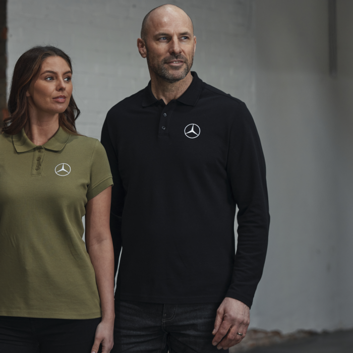 Herren Poloshirt langarm 