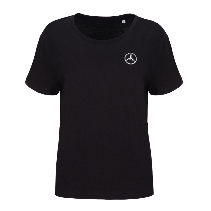 Truck Outline Damen T-Shirt Schwarz