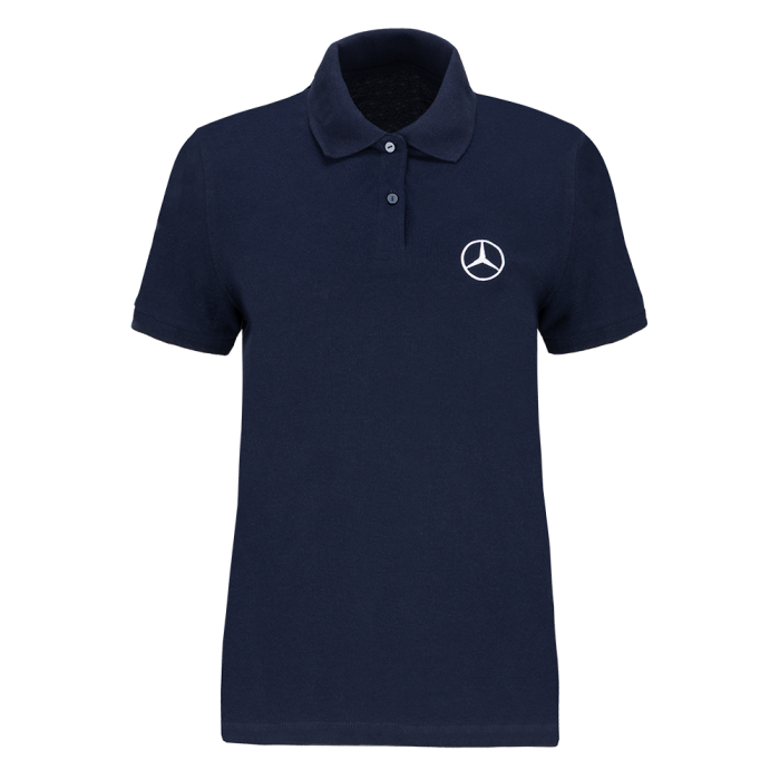Damen Poloshirt Marineblau