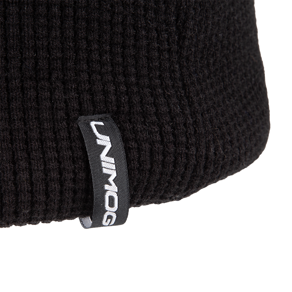 Unimog Fleece Beanie Schwarz