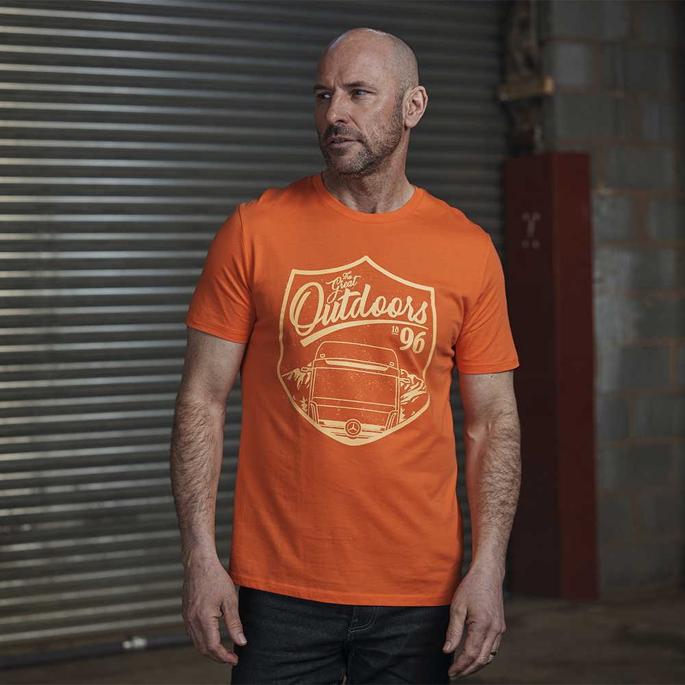 Badge T-Shirt Orange 