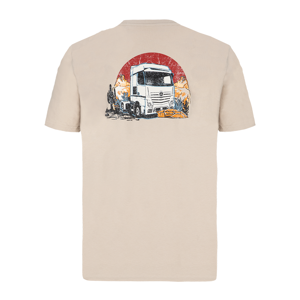 Desert Grafik T-Shirt