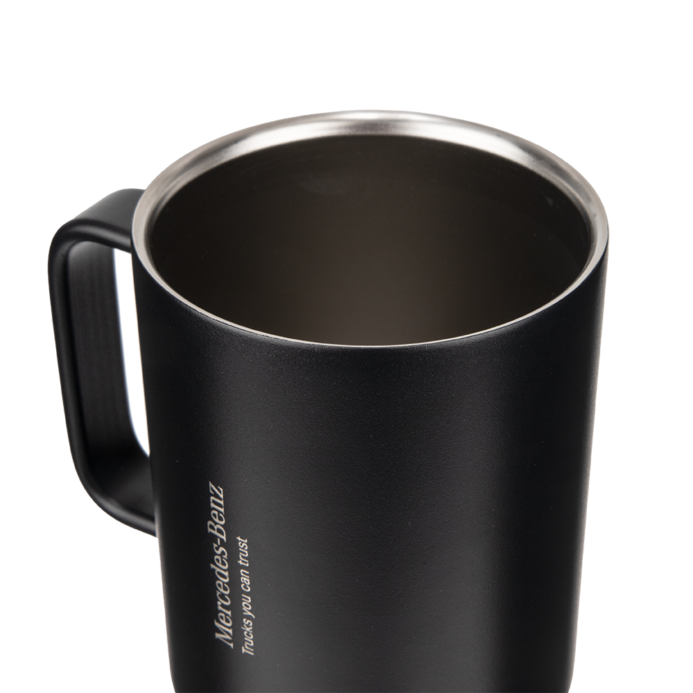 Thermobecher aus Edelstahl