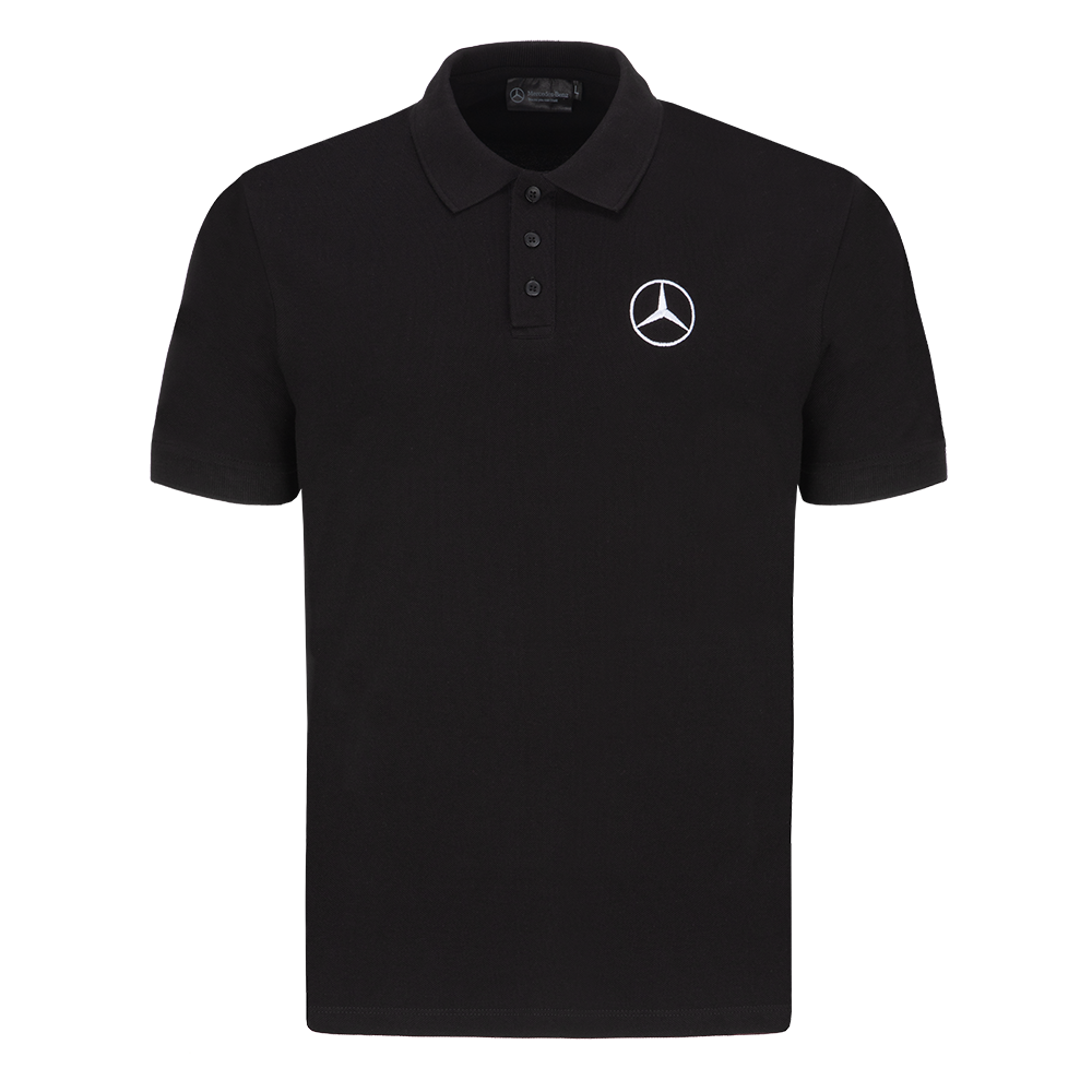 Herren Poloshirt Schwarz