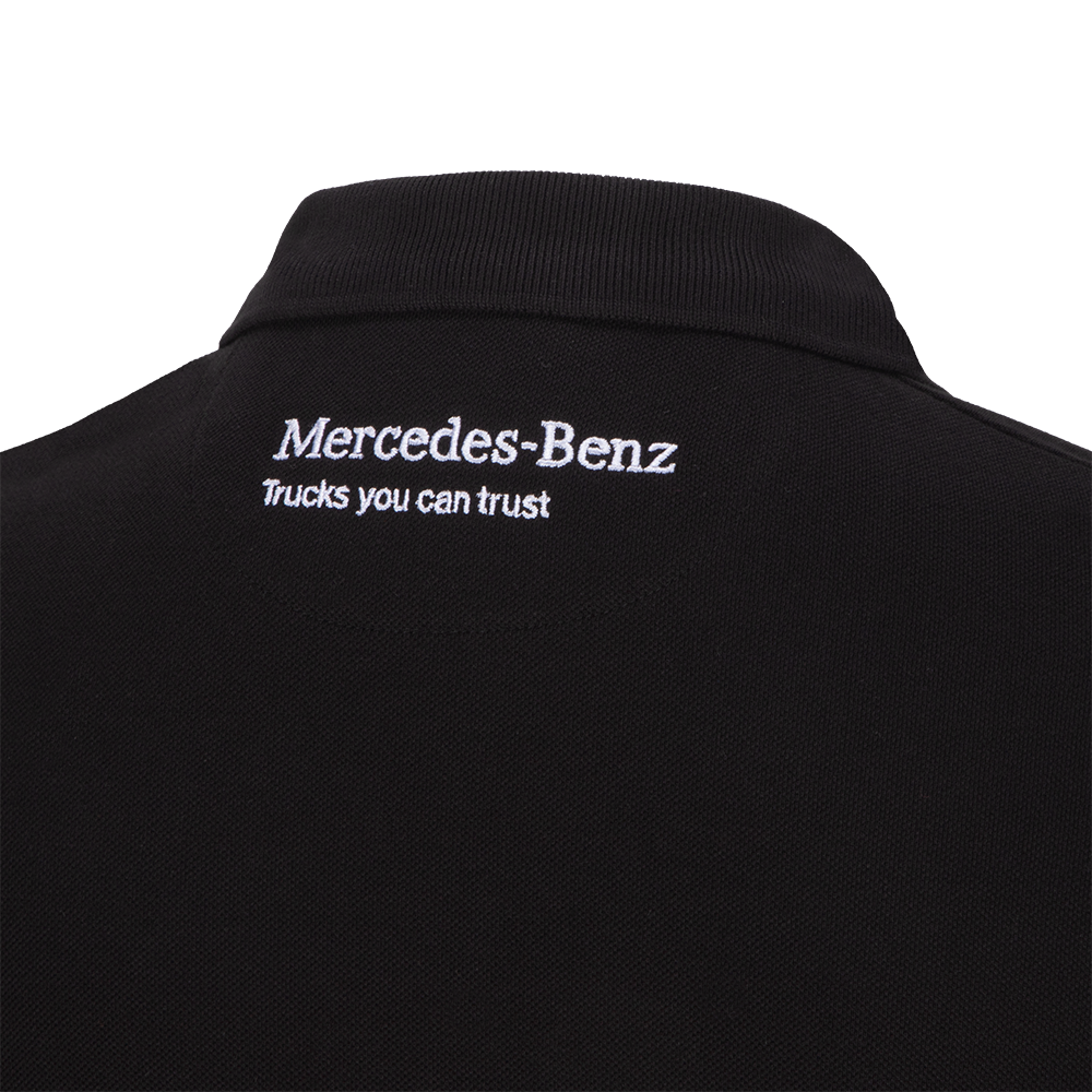 Herren Poloshirt Schwarz