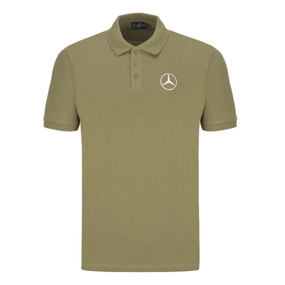 Herren Poloshirt Grün