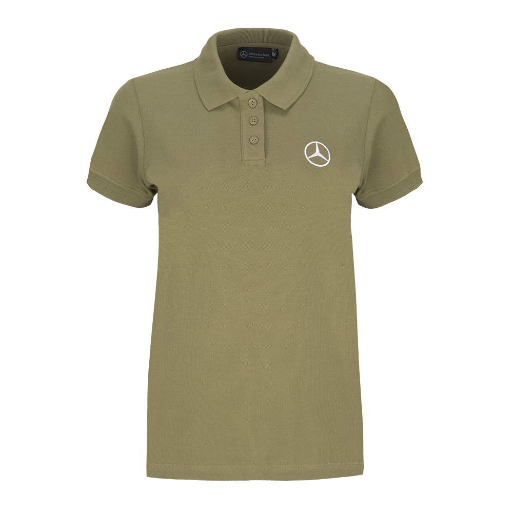 Damen Poloshirt Grün