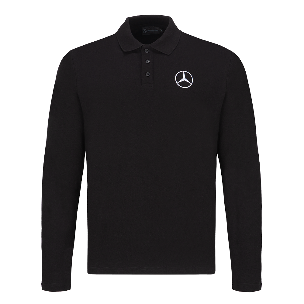 Herren Poloshirt langarm 