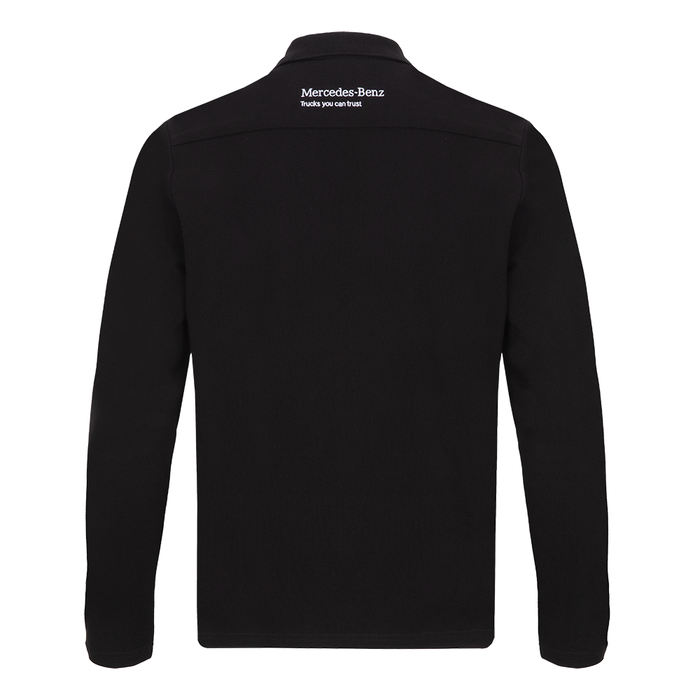 Herren Poloshirt langarm 