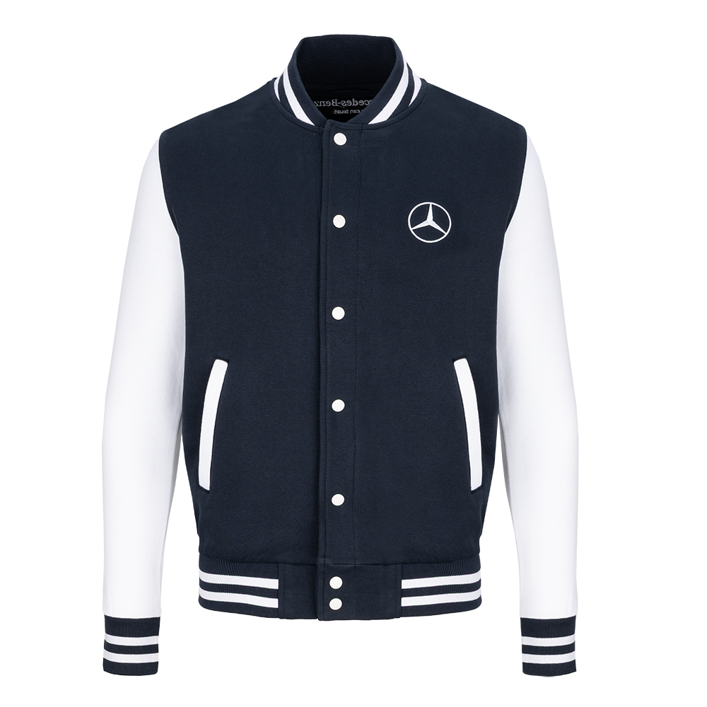 Collegejacke Marineblau 