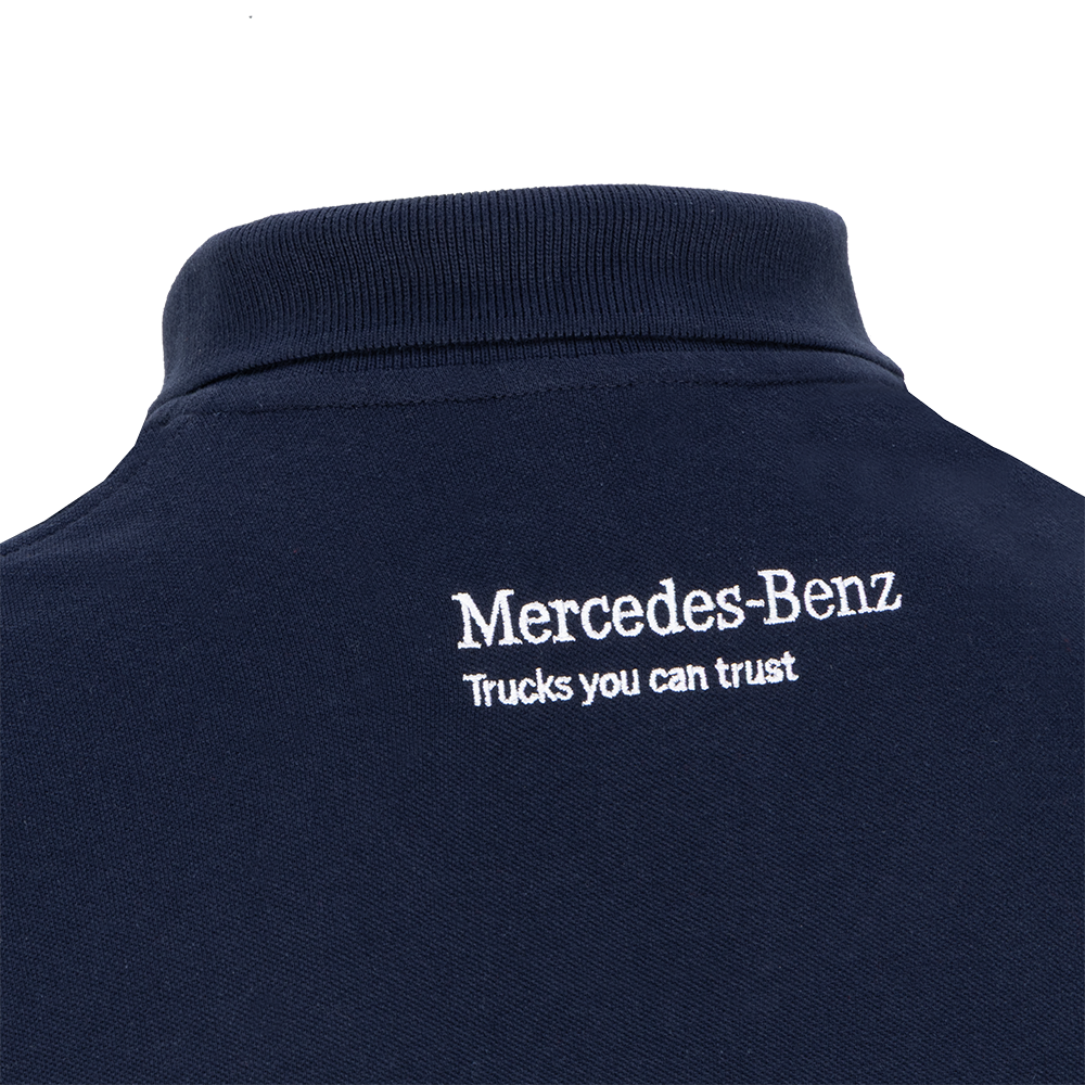 Herren Poloshirt Marineblau