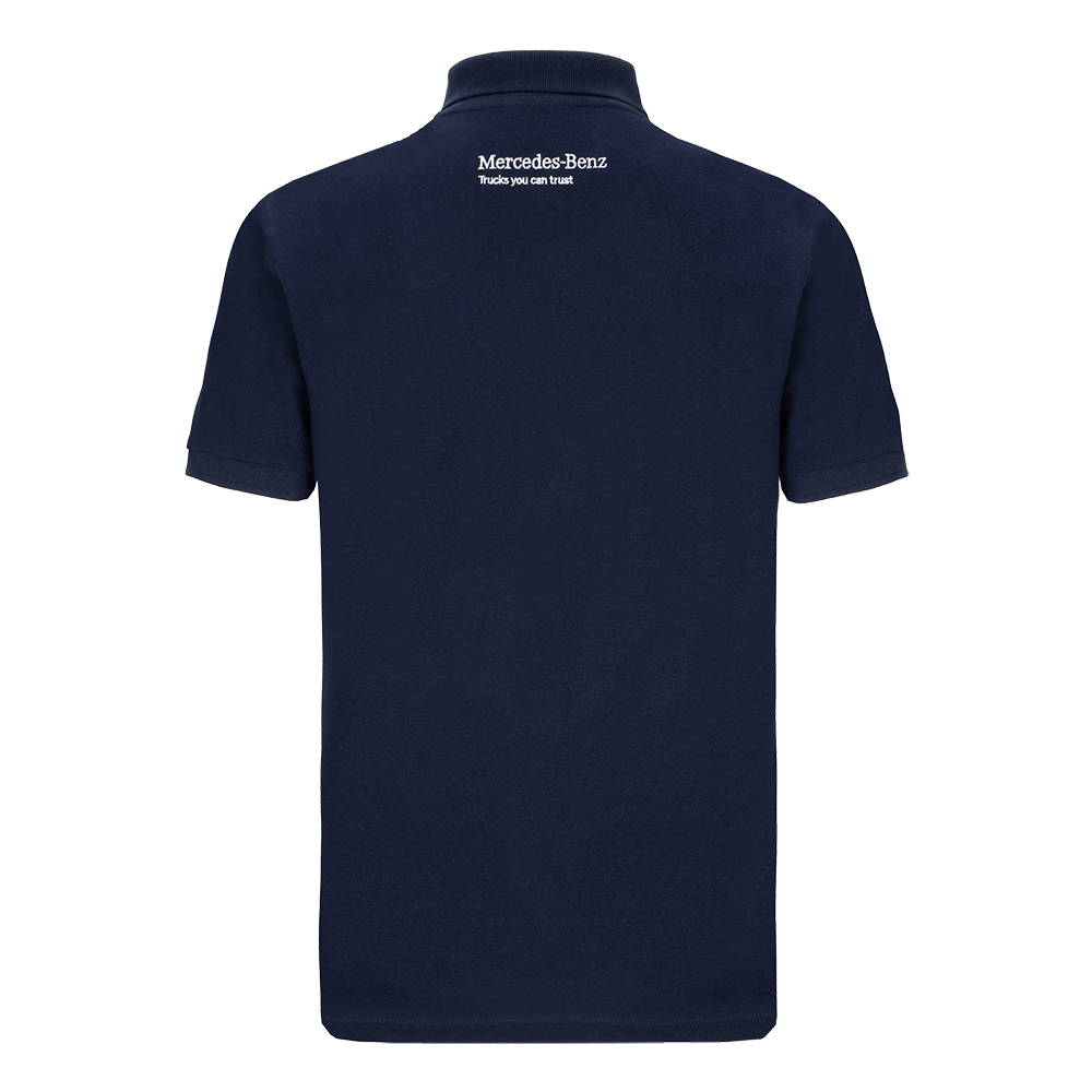 Herren Poloshirt Marineblau