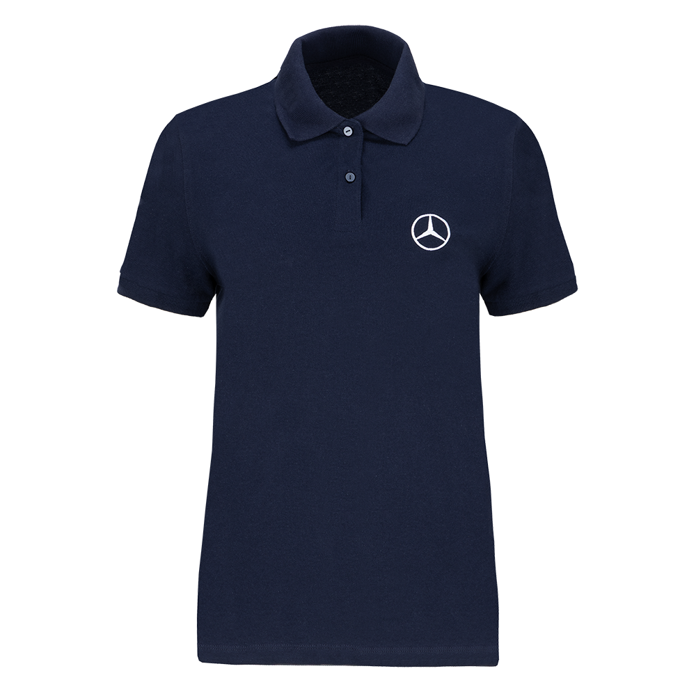 Damen Poloshirt Marineblau