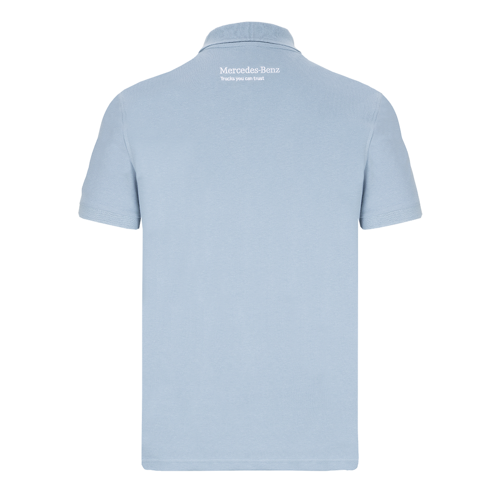 Herren Poloshirt Hellblau