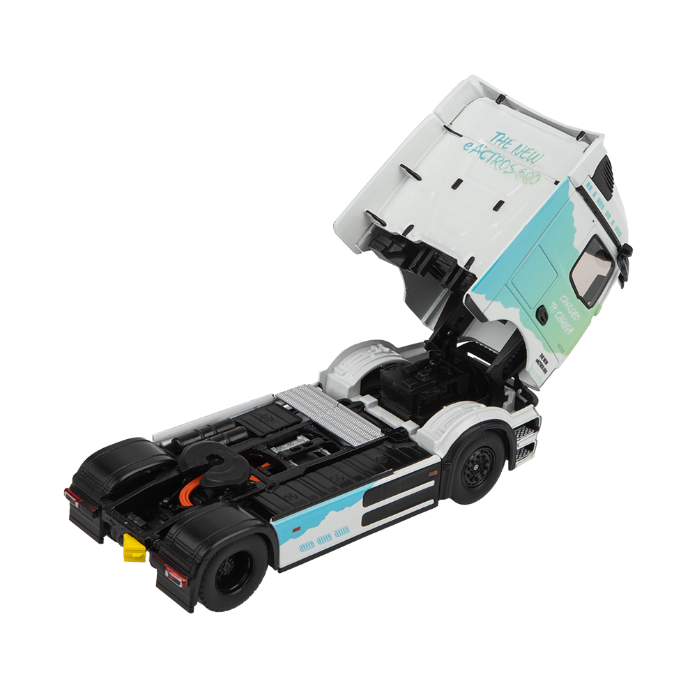 Eligor eActros 600 mit Auflieger 1:43 - Weiß