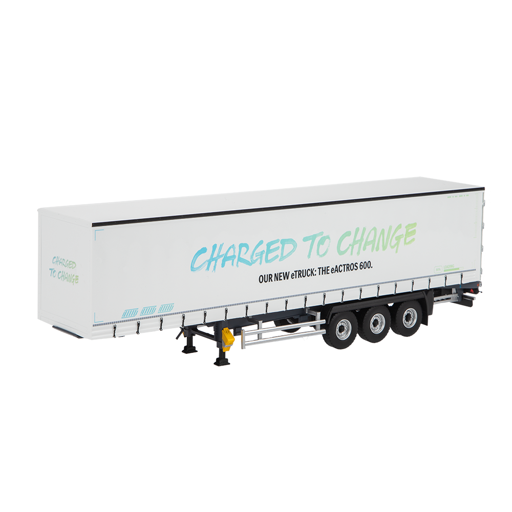 Eligor eActros 600 mit Auflieger 1:43 - Weiß