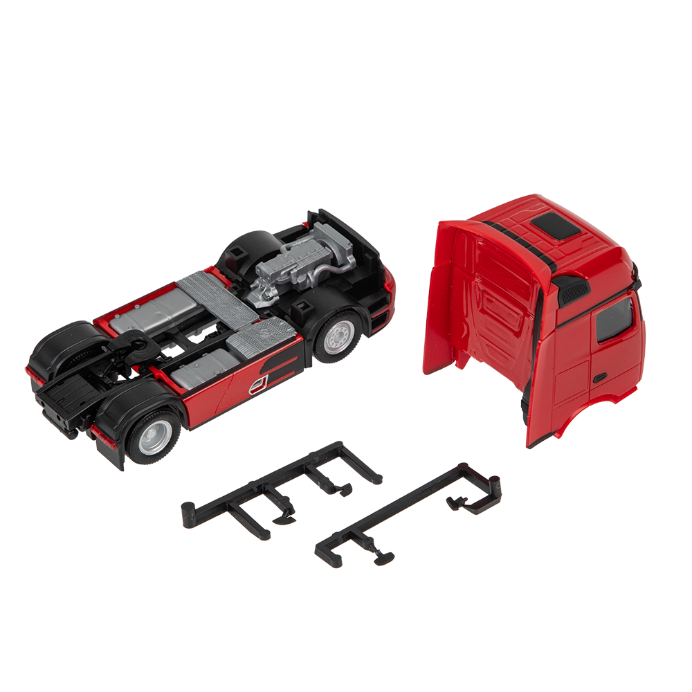 Herpa Actros L ProCabin Giga 1:87 - Rot